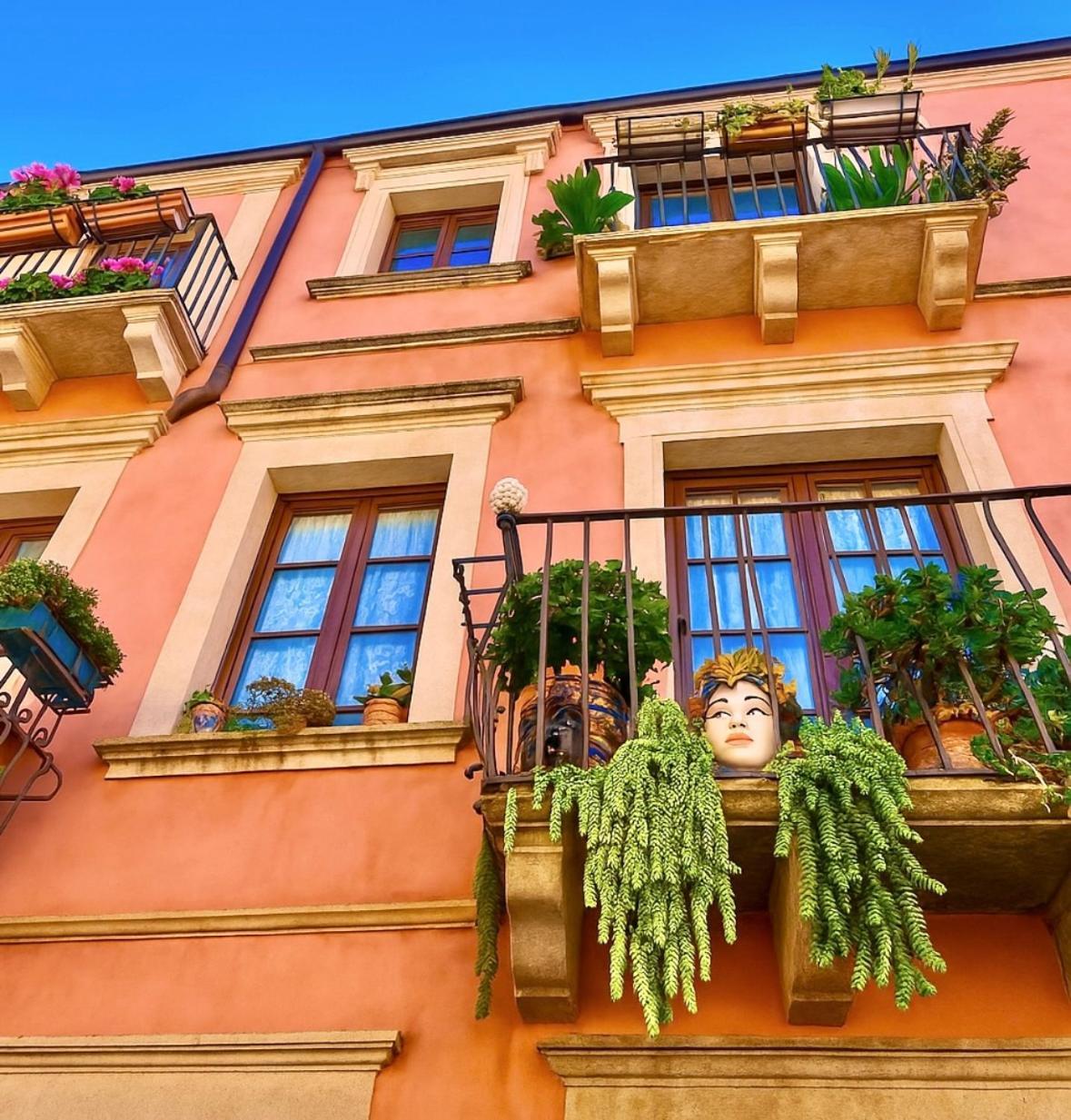 Caterina'S Charme Apartment Taormina Dış mekan fotoğraf